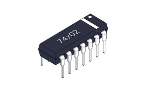 7400 -sarja Nortes: 74LS02/74HC02 -ominaisuuksien ja sovellusten tutkiminen