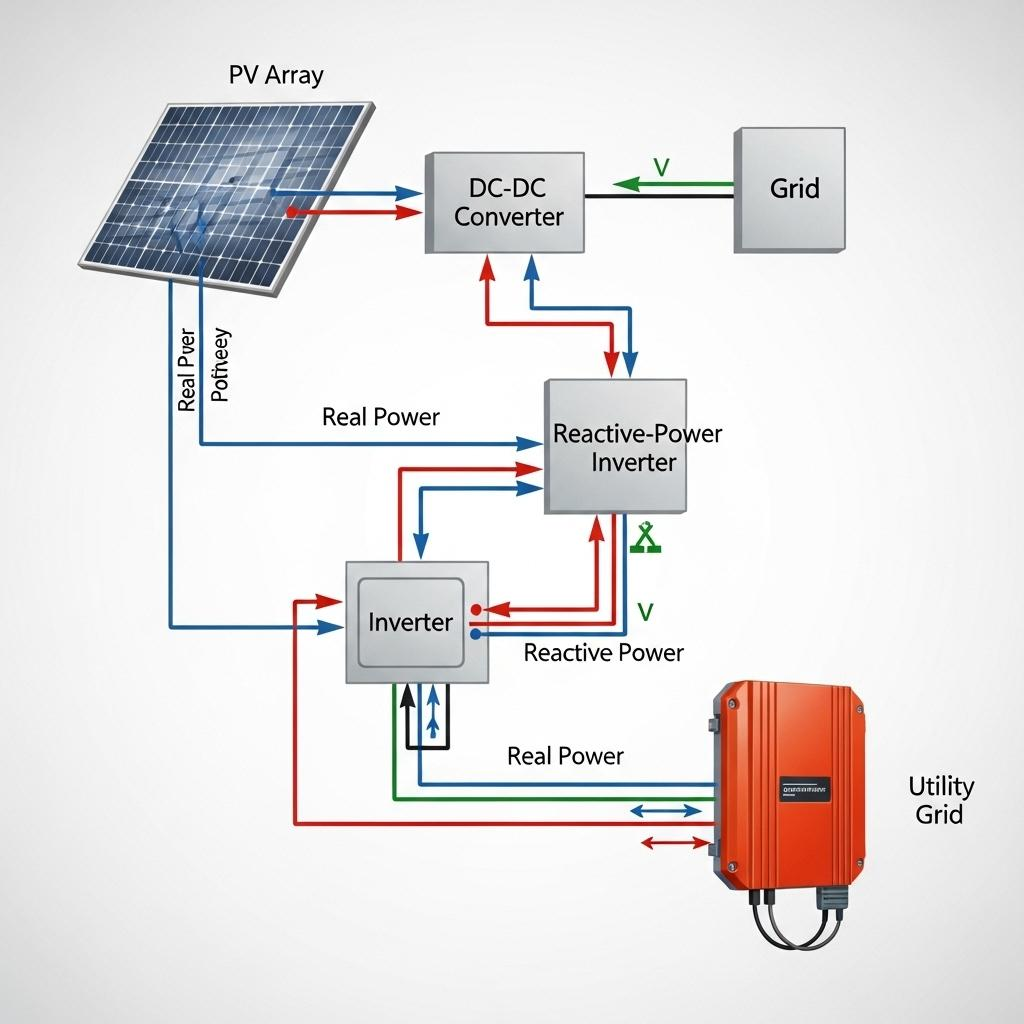 Reactive Power Control Using a Smart Inverter