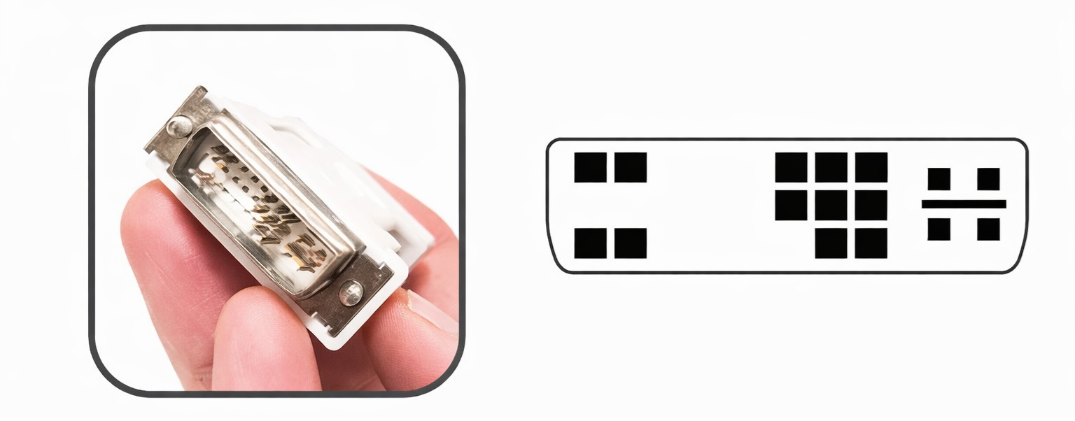 DVI-A Connector and DVI-A Port