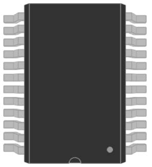MAX208ECAG 3D Model