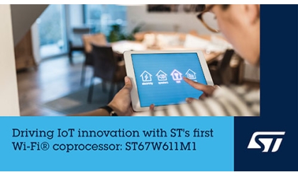 ST: n Wi-Fi/Bluetooth-moduulin avaimet käteen -ratkaisu, joka on kehitetty yhdessä Qualcommin kanssa